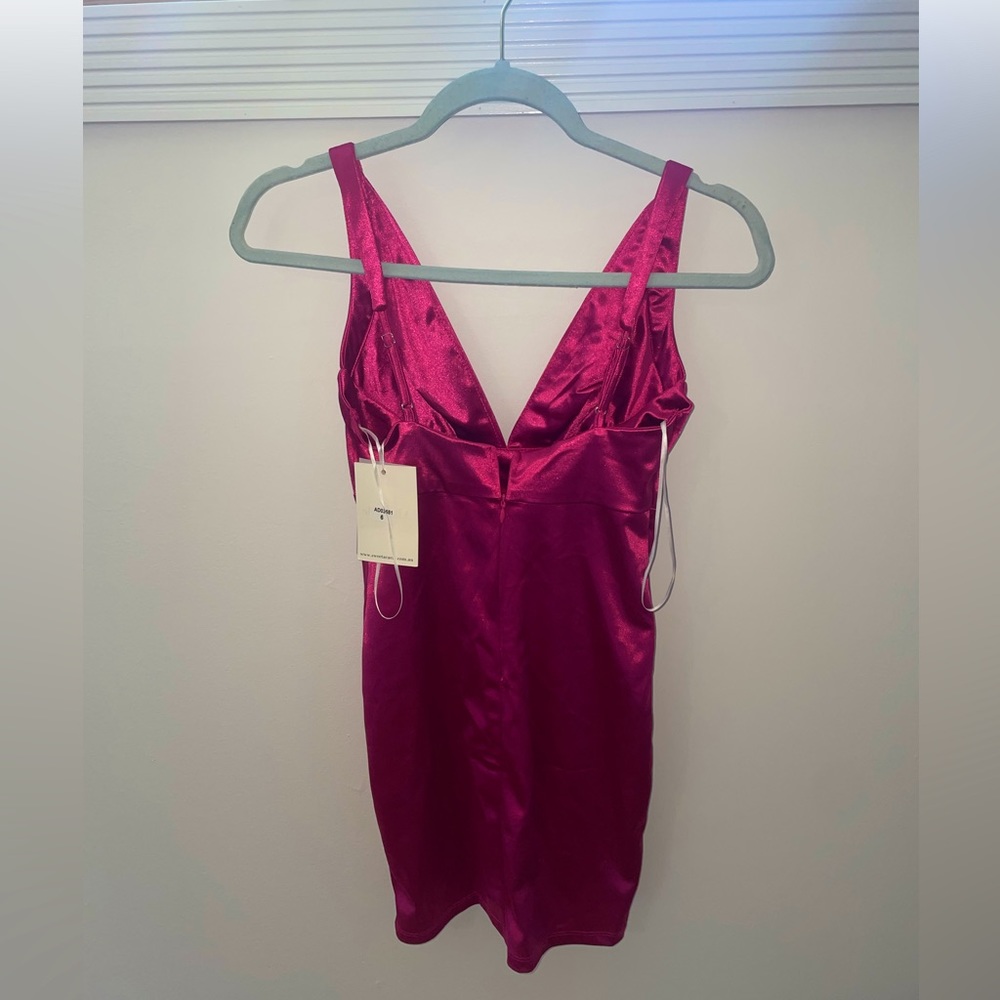 Mini deep pink dress from Hello Molly. Brand new with tags, never worn.